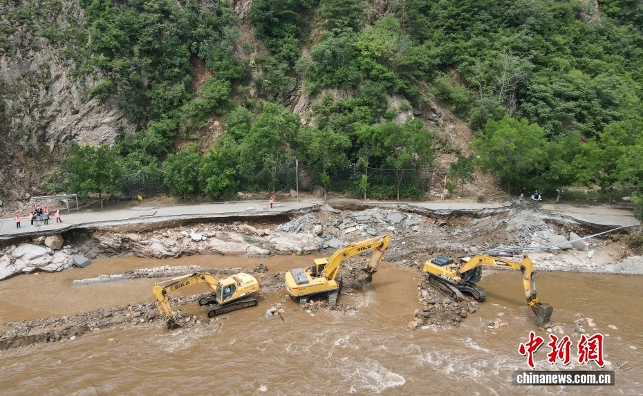 豪雨による道路寸断箇所が全て復旧　北京